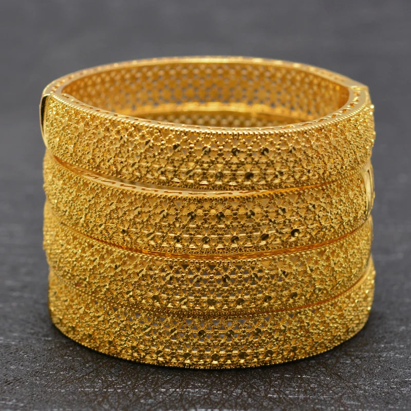 Posh Gold Color Party Bracelets