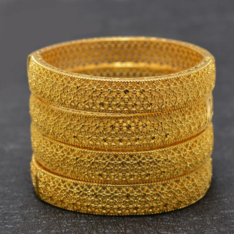 Posh Gold Color Party Bracelets