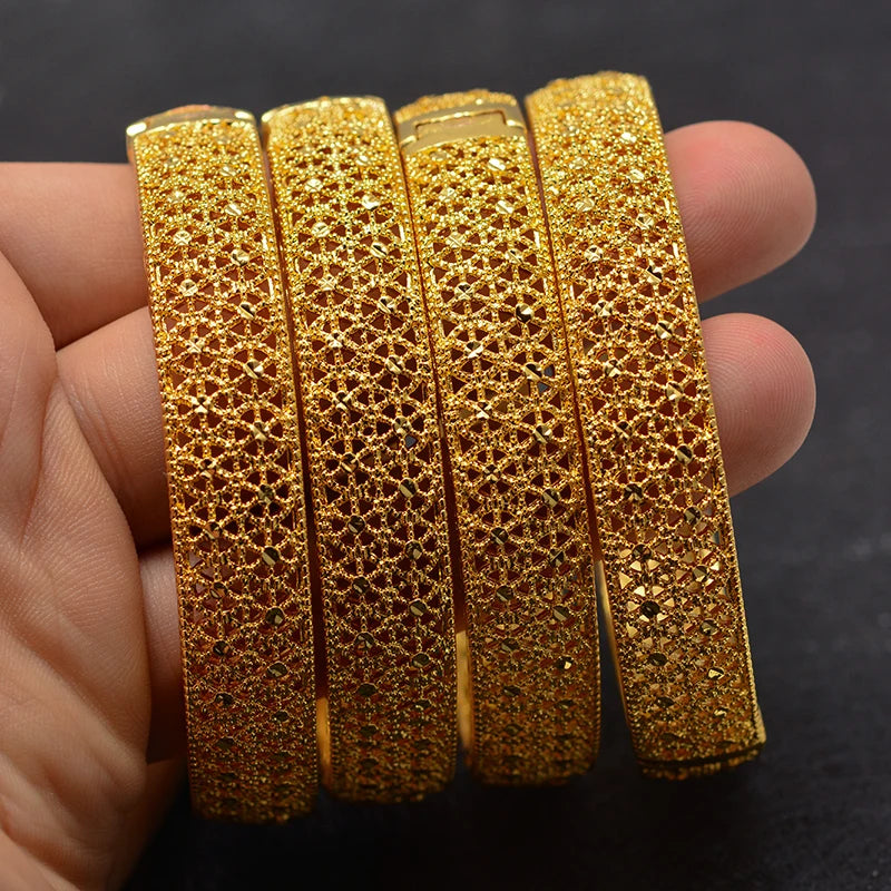 Posh Gold Color Party Bracelets