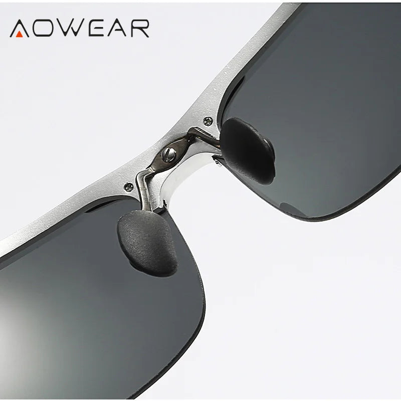 Aluminum Sporty Polarized Sunglasses