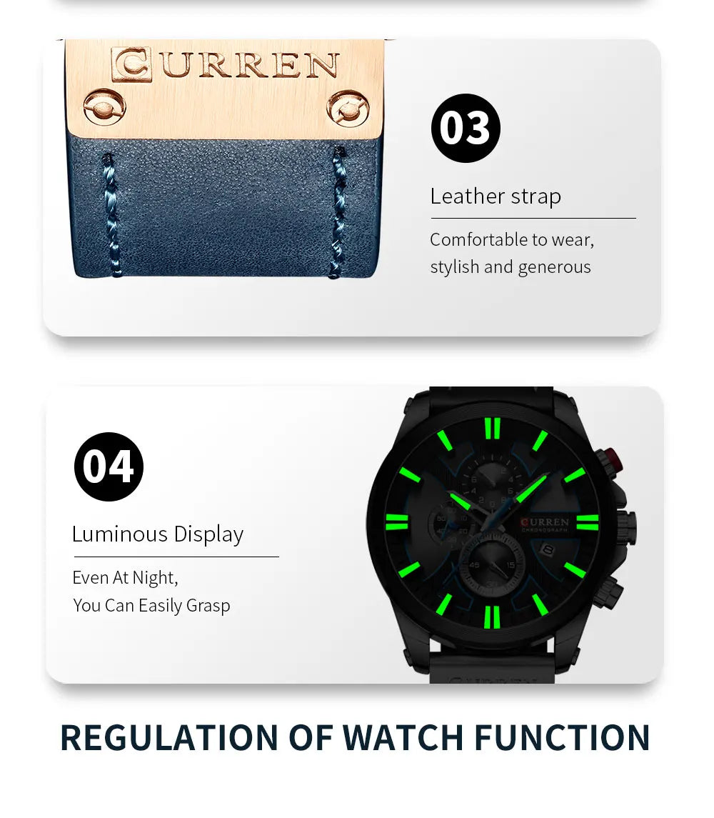 Water Resistant Fashionable Watch