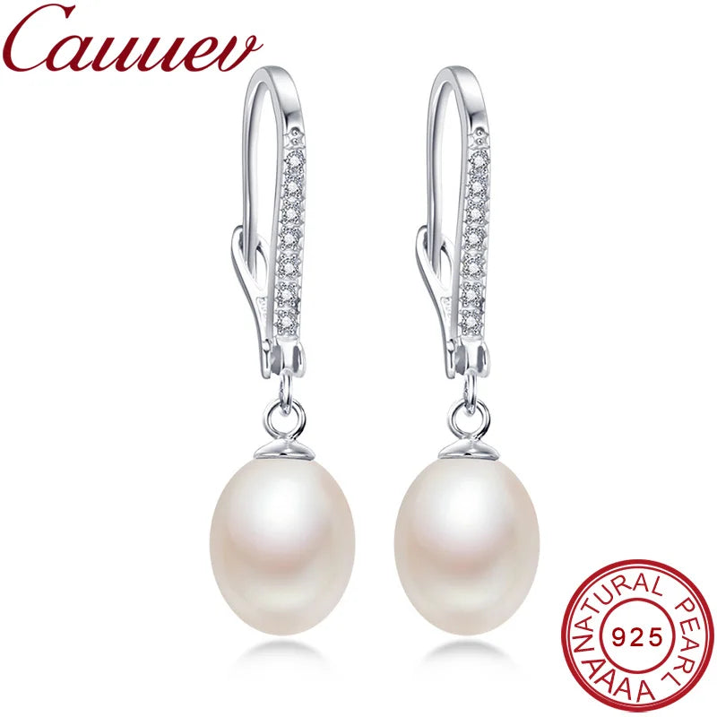 Freshwater Pearl Silver Earrings