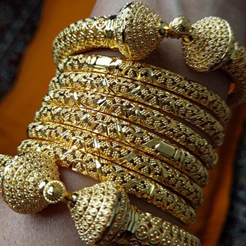 24K Gold Plated Bangles