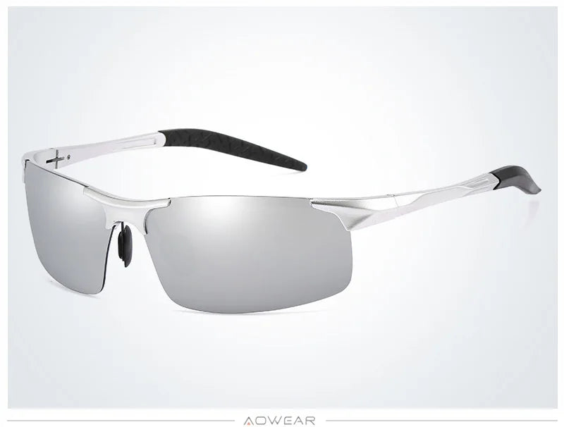 Aluminum Sporty Polarized Sunglasses