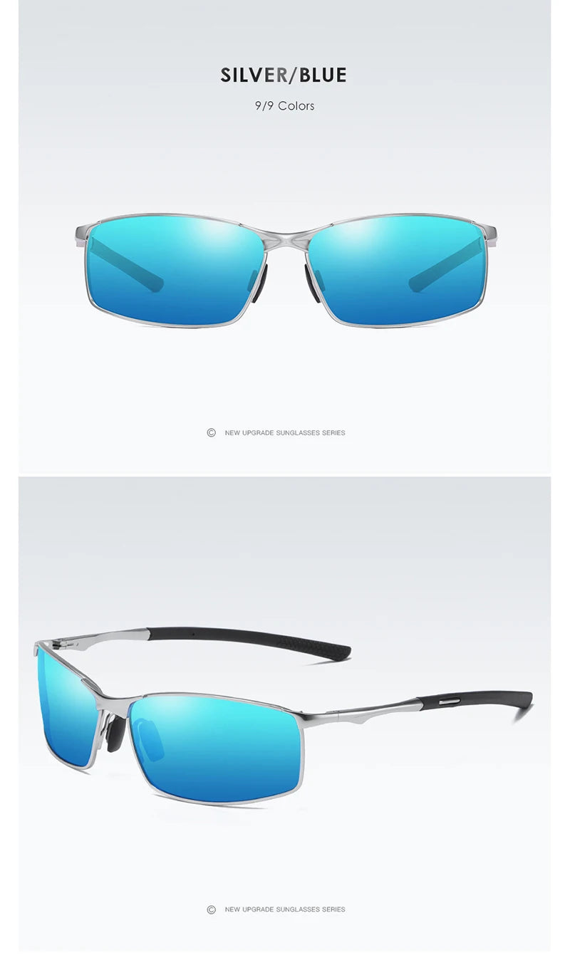 Alloy Frame UV400 Polarized Sunglasses