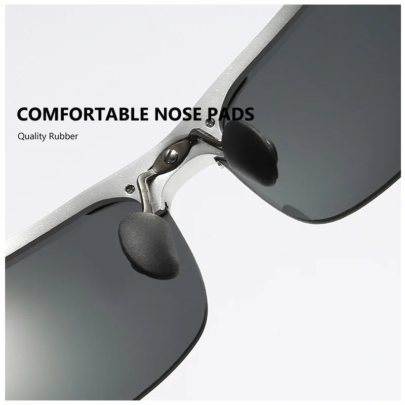 Aluminum Sporty Polarized Sunglasses