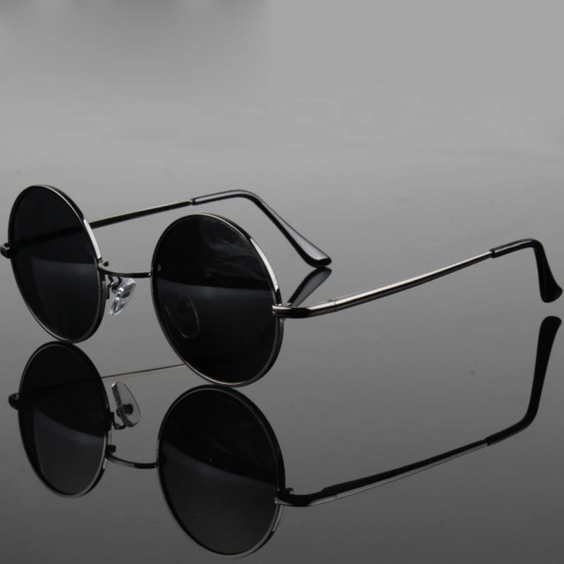 Vintage Retro Round UV400 Polarized Sunglasses