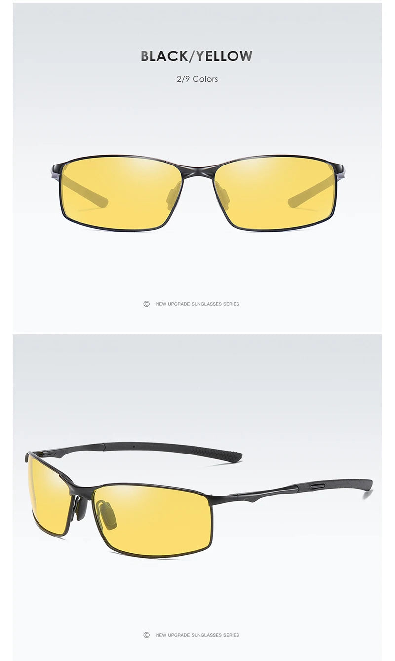 Alloy Frame UV400 Polarized Sunglasses