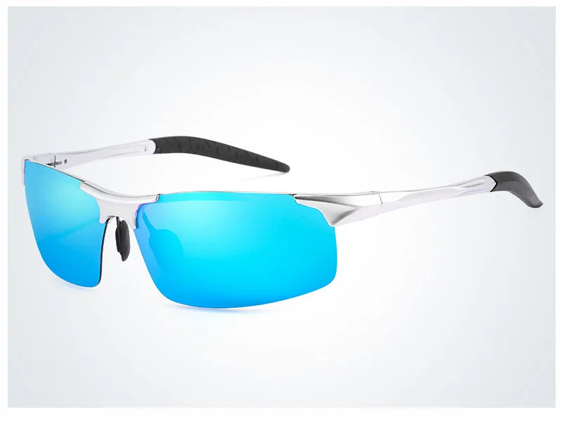 Aluminum Sporty Polarized Sunglasses