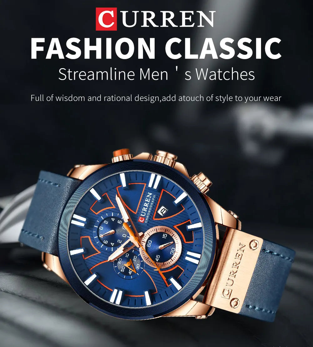 Water Resistant Fashionable Watch