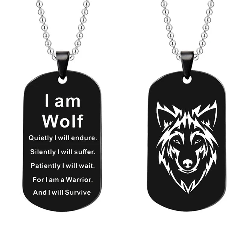 Dog Tag Keychain