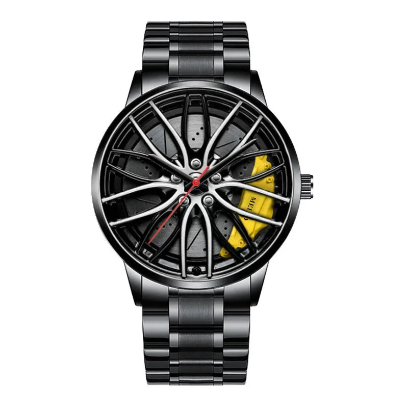 Quartz Car Wheel Wristwatches