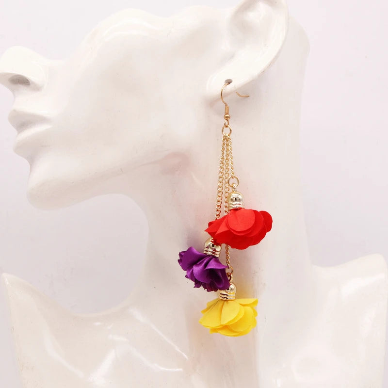 Bohemian Flower Earrings