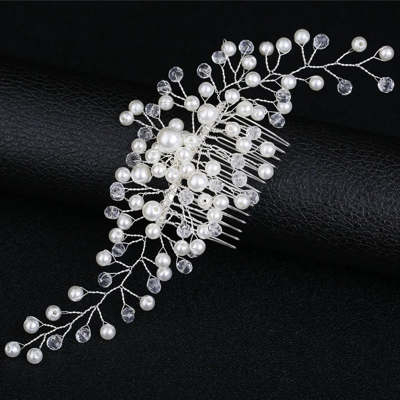 Elegant Pearl Hair Clips