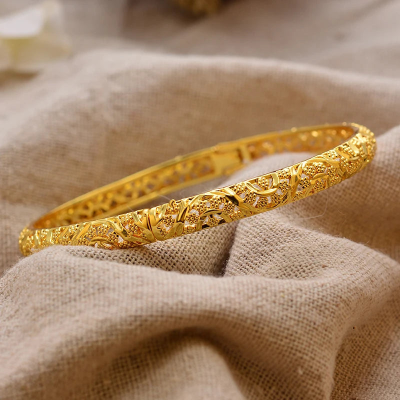 Luxurious Gold Plated Bracelets