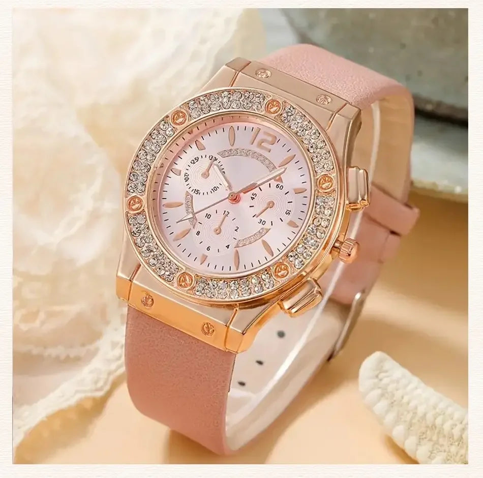 Casual Pink Ladies’ Watches