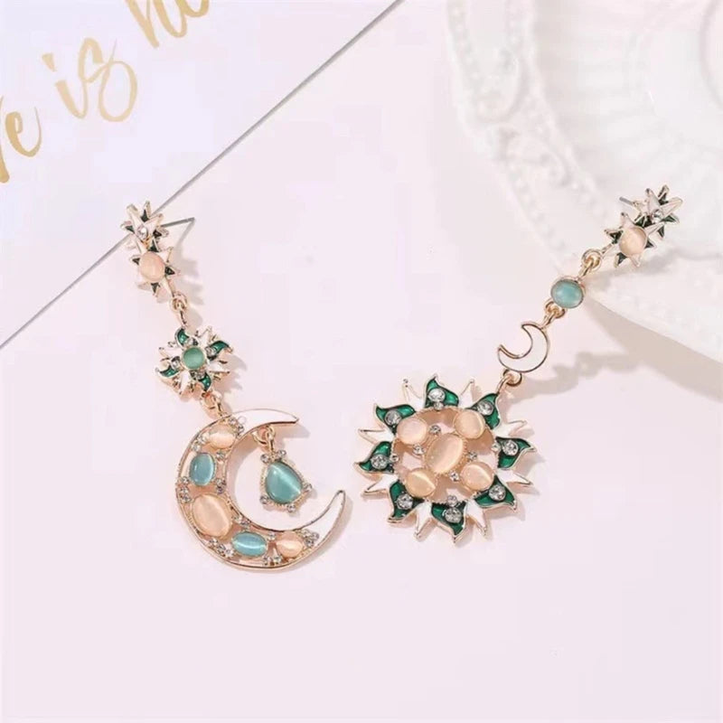 Star/Moon Earrings