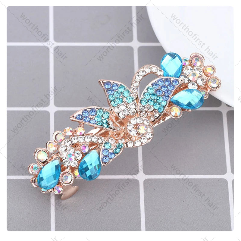 Glamorous Rhinestone Hair Clip