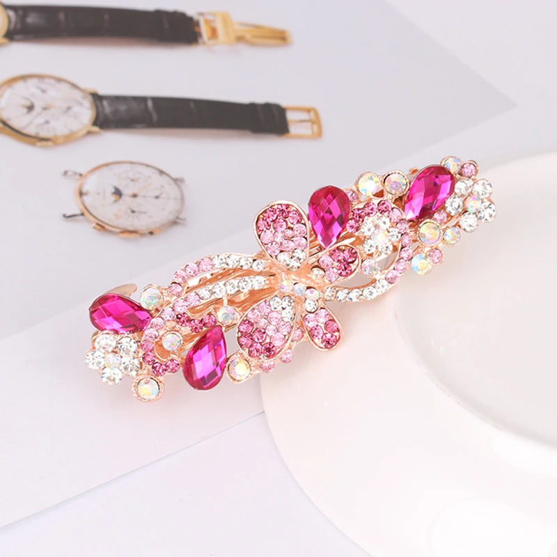 Glamorous Rhinestone Hair Clip