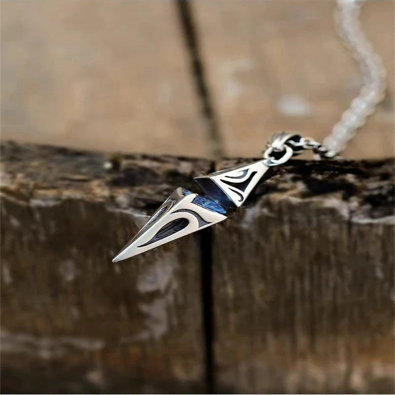 Retro Titanium Pendant Chain