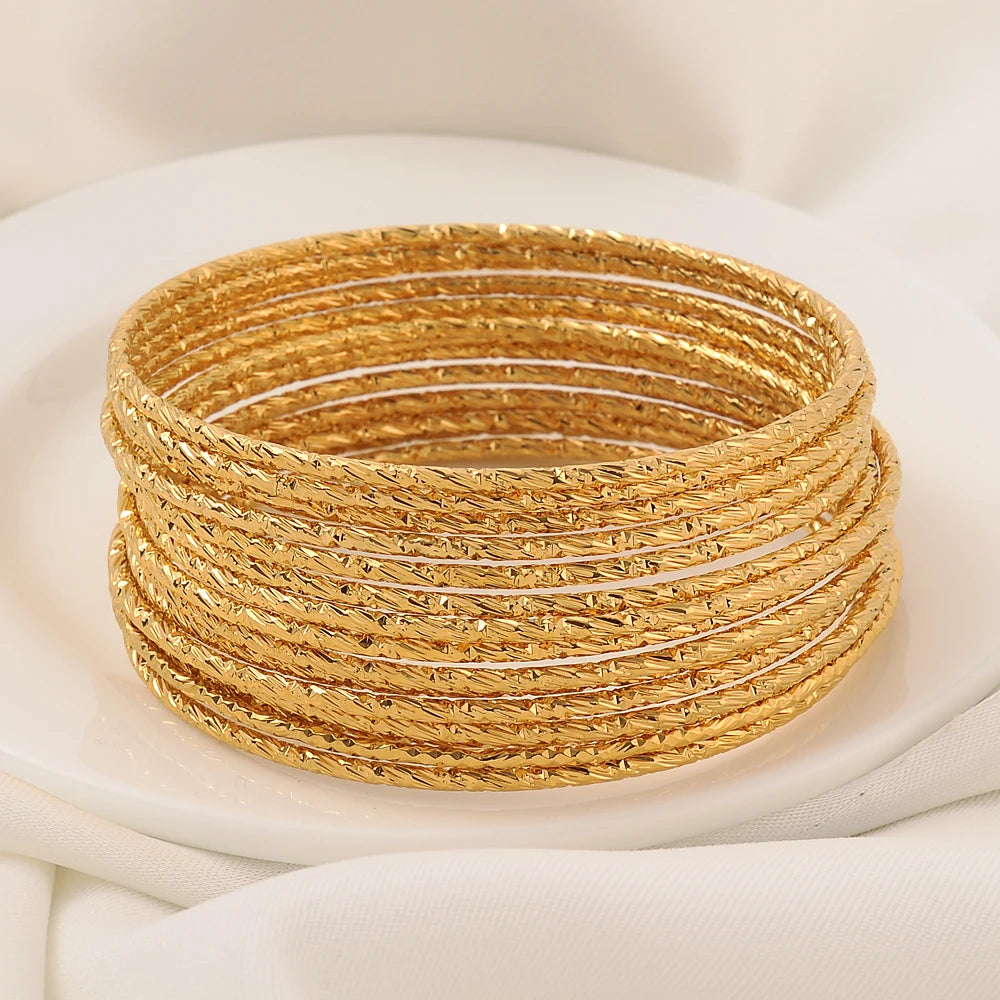 Bridal Gold Color Bangle Set