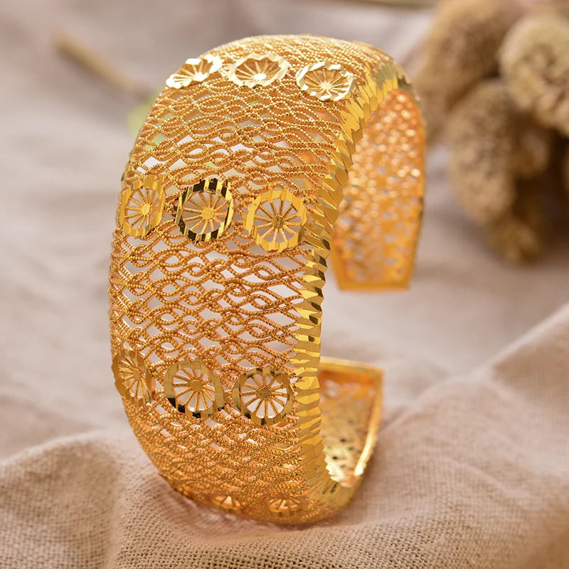 Luxurious Gold Plated Bracelets