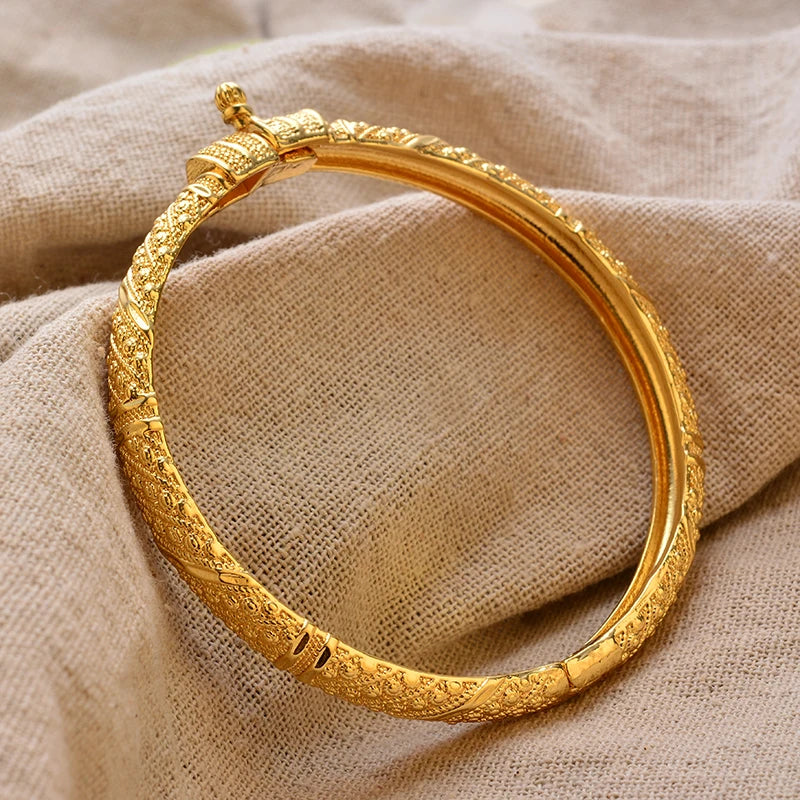 Luxurious Gold Plated Bracelets