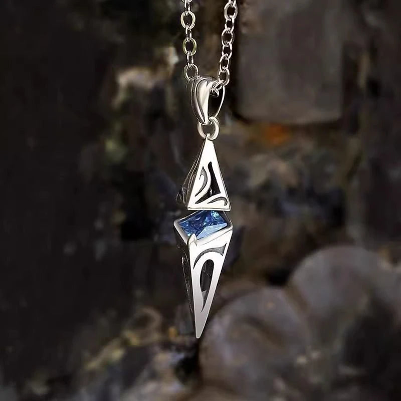 Retro Titanium Pendant Chain