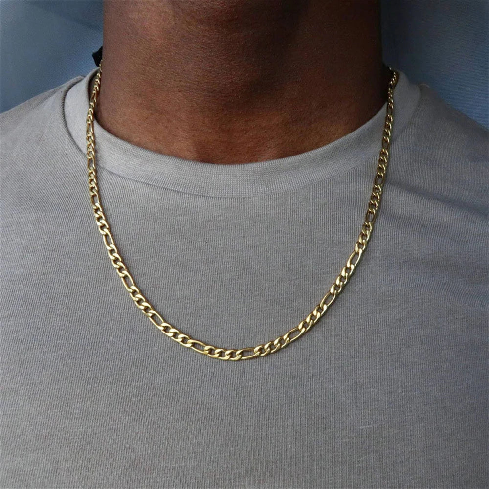 Gold/Silver Figaro Chain