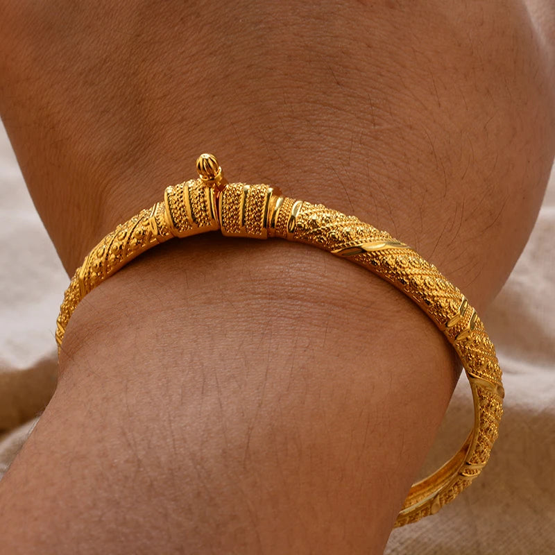 Luxurious Gold Plated Bracelets