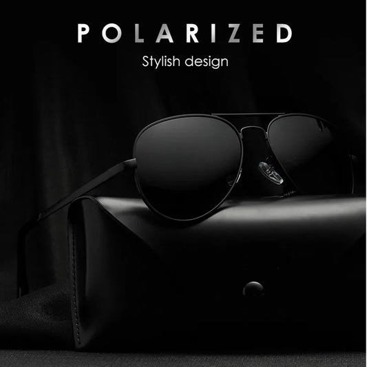 UV400 Polarized Pilot Sunglasses