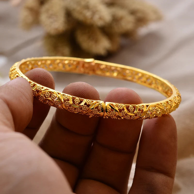 Luxurious Gold Plated Bracelets