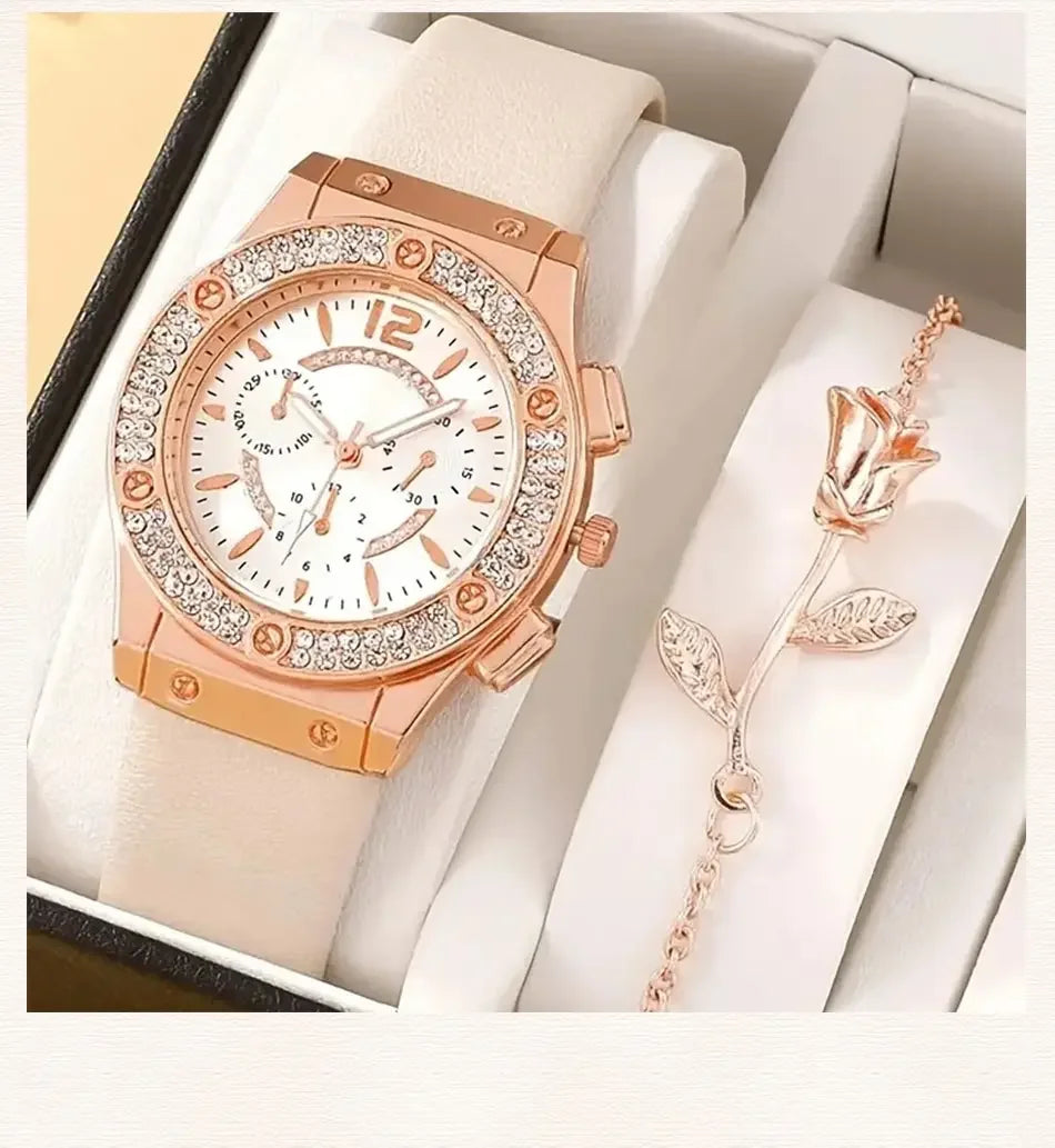 Casual Pink Ladies’ Watches