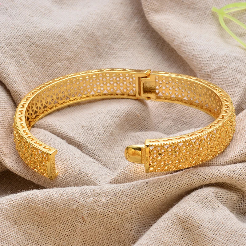 Luxurious Gold Plated Bracelets