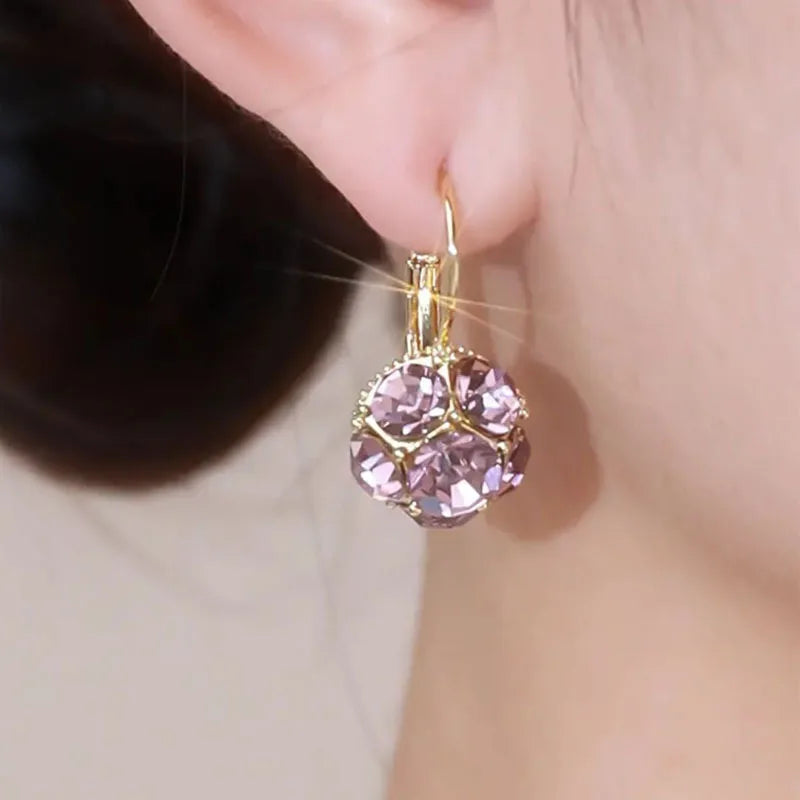 Asymmetrical Flower Earrings