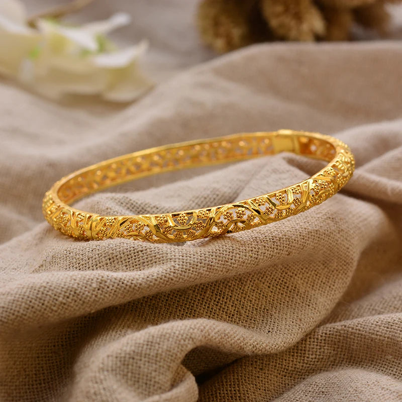 Luxurious Gold Plated Bracelets