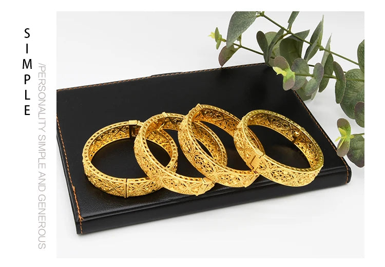 Gold Color Wedding Bracelets