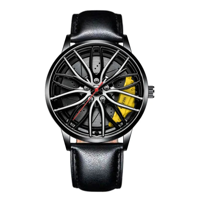 Quartz Car Wheel Wristwatches