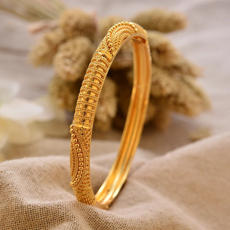 Luxurious Gold Plated Bracelets