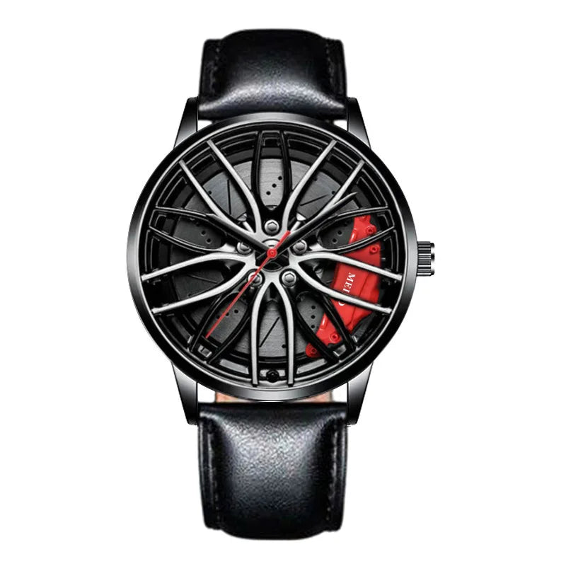 Quartz Car Wheel Wristwatches