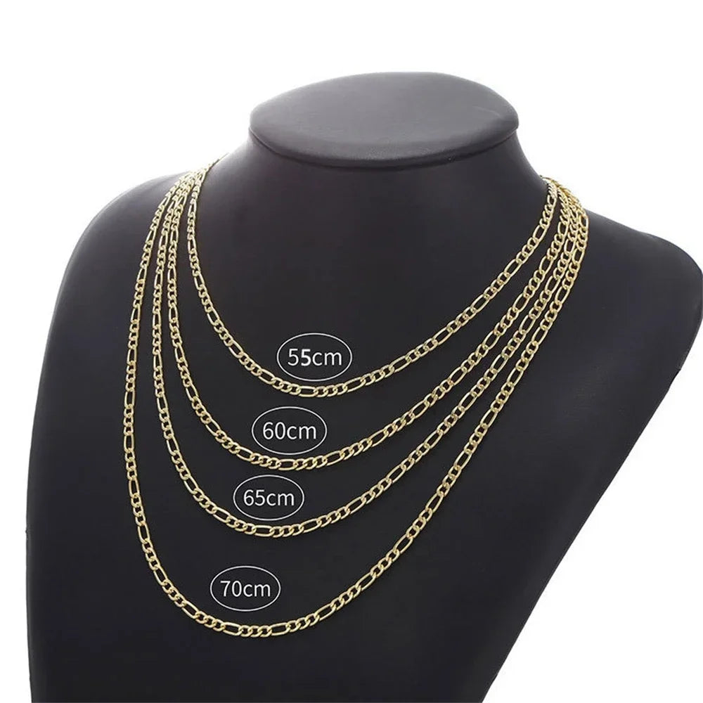 Gold/Silver Figaro Chain