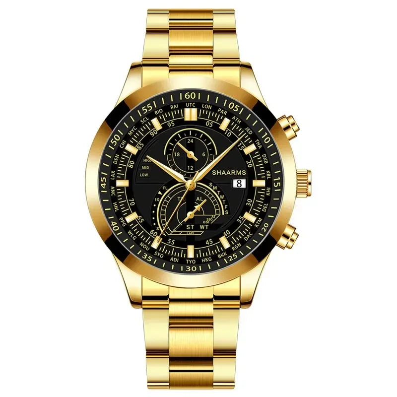 Luxurious Quartz & Stainless Steel Watches