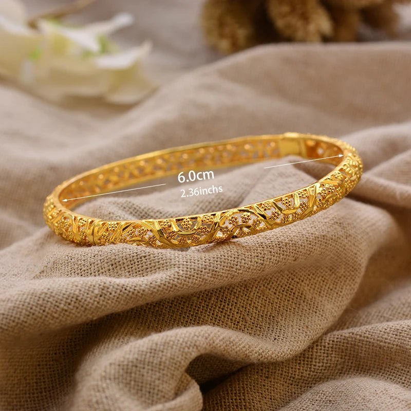 Luxurious Gold Plated Bracelets