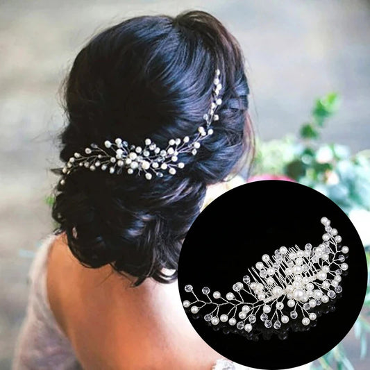 Elegant Pearl Hair Clips