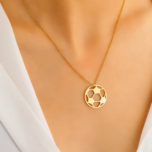 Soccer Ball Charm Pendant Chains