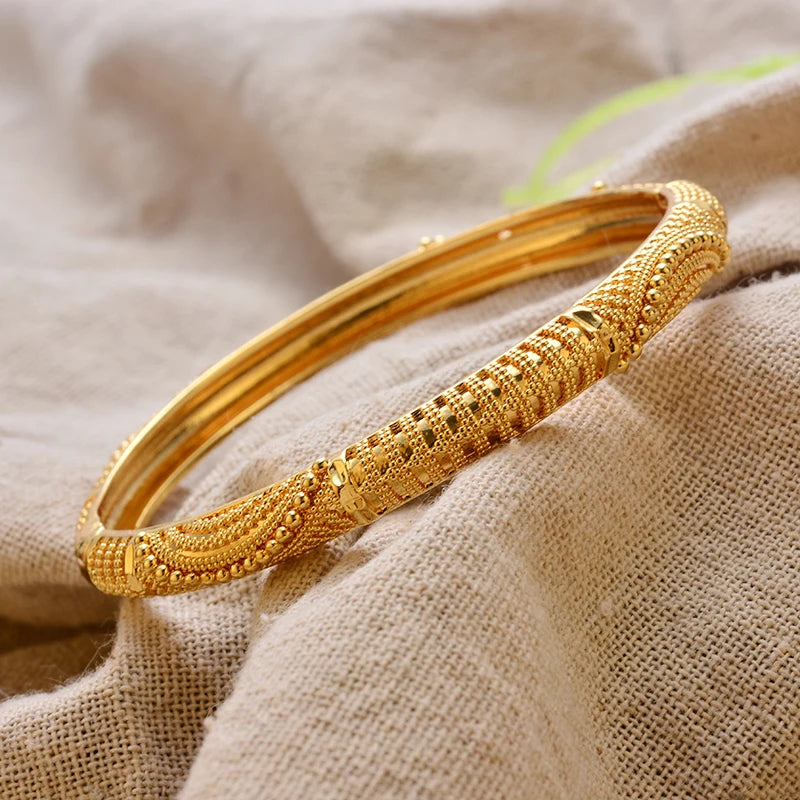 Luxurious Gold Plated Bracelets