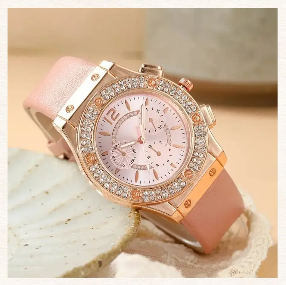 Casual Pink Ladies’ Watches