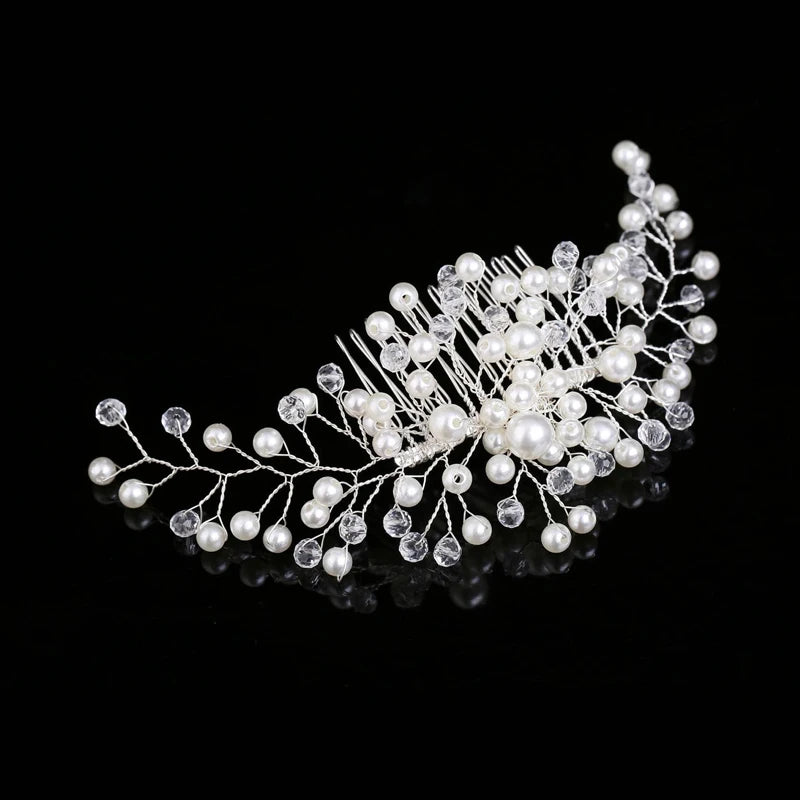 Elegant Pearl Hair Clips