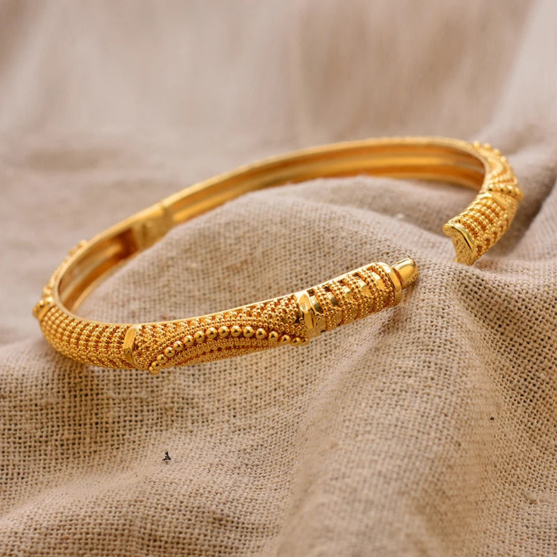 Luxurious Gold Plated Bracelets