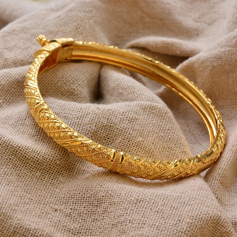 Luxurious Gold Plated Bracelets